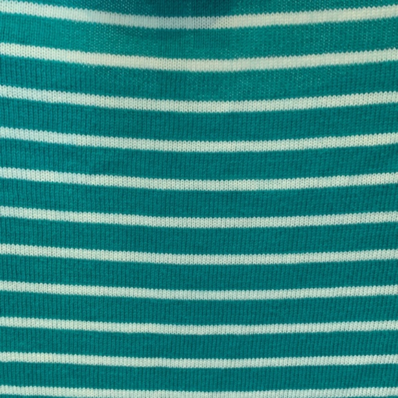 Talbots bottom tie cotton and Re cell striped sweater . Worn about‎ 5x - Picture 5 of 6